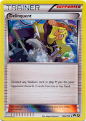 Delinquent 98a/122 Sheen Holo Promo - Battle Arena Mega Blastoise